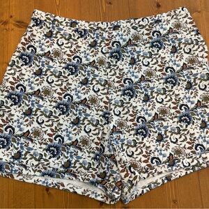 Julia Amory Kelly Shorts- Jonchet Chintz